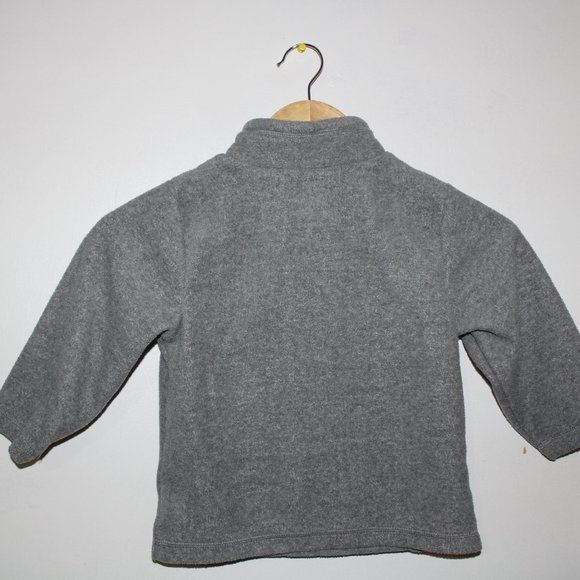 Children Place Grey Long Sleeve Fleece Sweater - Picture 4 of 6